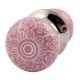 Pink Gerbera Flower Mortice Handle 2.25